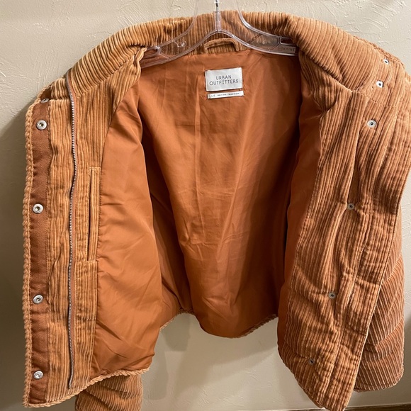 urban outfitters corduroy puffer jacket - Picture 4 of 4
